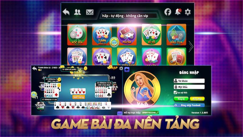 Các sản phẩm có tại cổng game V68