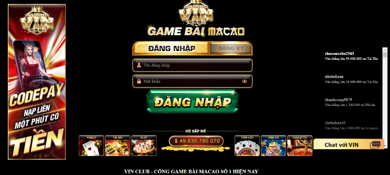 Cổng game Vin68 lừa đảo người chơi – thông tin gây hoang mang cộng đồng cược thủ