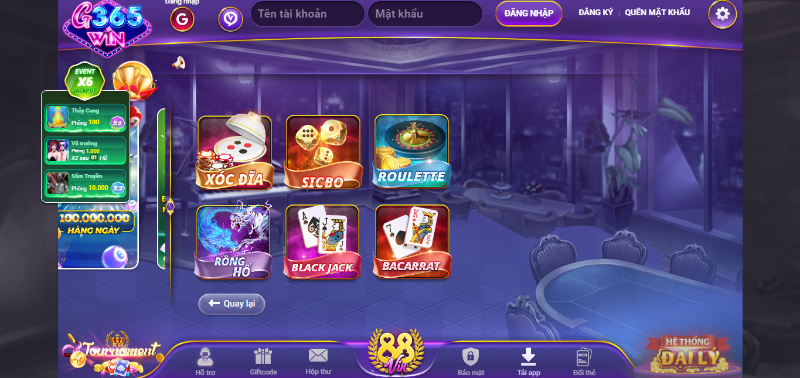 G365 lừa đảo chỉ là tin đồn do cổng game bị chơi xấu 