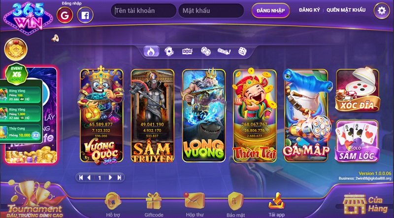 Giới thiệu cổng game M365