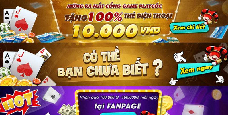 Kho game khổng lồ tại Playcoc