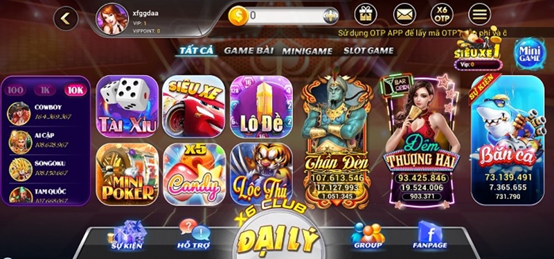 Link tải game X6 Club trên PC và Mobile