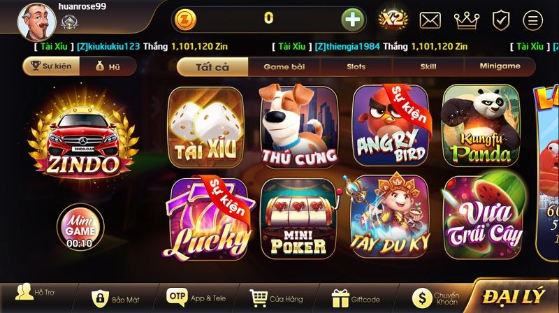 Link tải Zindo Club cho PC và Mobile