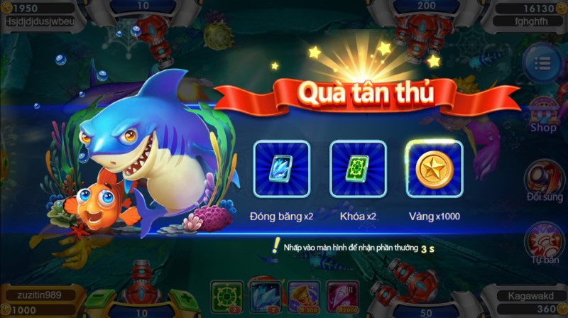 Thể lệ nhận code Bắn cá H5 dành cho tân binh